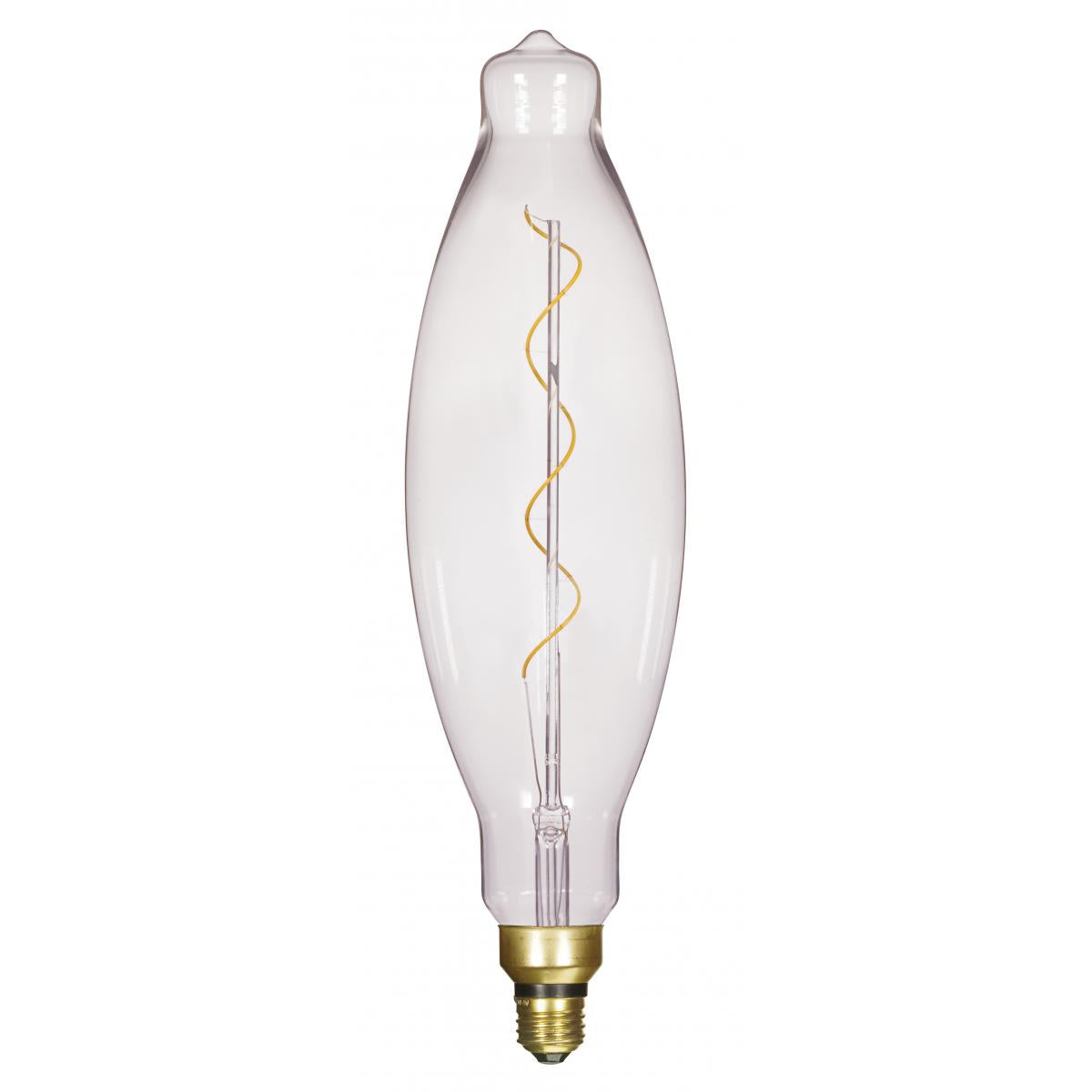 image of 4 Watt BT38 LED vintage style - Clear - 25000 Average rated hours - Medium Base - 120 Volt