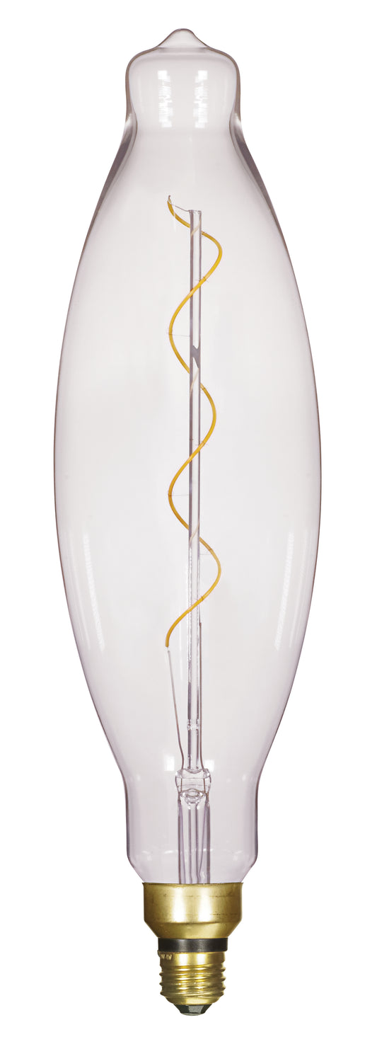 image of 4 Watt BT38 LED vintage style - Clear - 25000 Average rated hours - Medium Base - 120 Volt