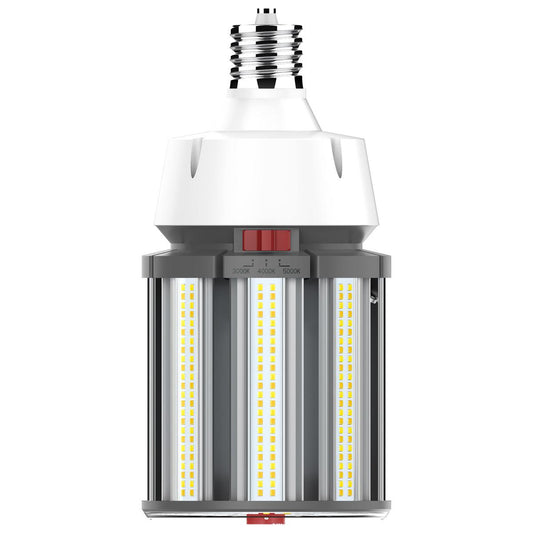 100/80/63 Wattage Selectable - LED HID Replacement - CCT Selectable - Type B - Ballast Bypass - Extended Mogul base - 100-277 Volt - ColorQuick Technology - PowerQuick Technology