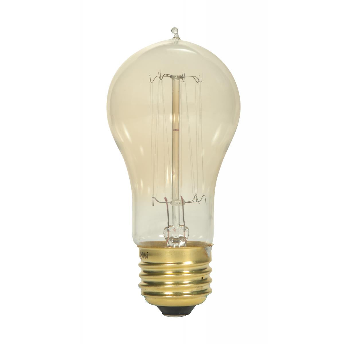 image of 40 Watt A15 Incandescent - Clear - 3000 Average rated hours - 160 Lumens - Medium base - 120 Volt