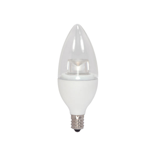 image of 3.5 Watt LED Candle - 3000K - Candelabra base - 120 Volt