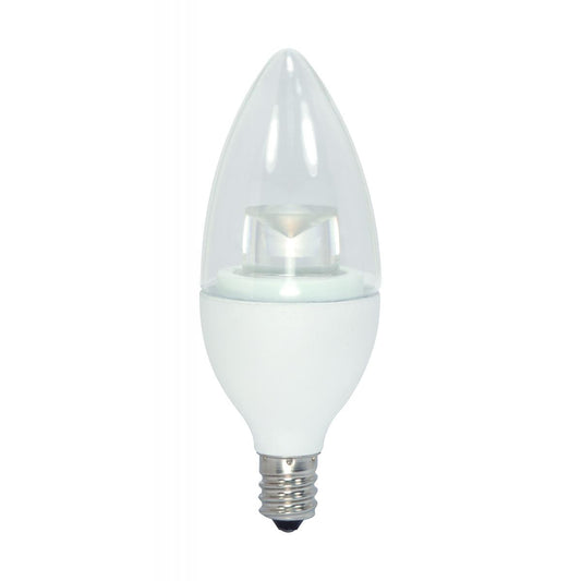 image of 3.5 Watt LED Candle - 3000K - Candelabra base - 120 Volt