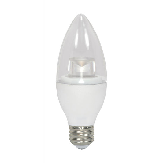 3.5 Watt - B11 LED - 3000K - Medium base - 120 Volt