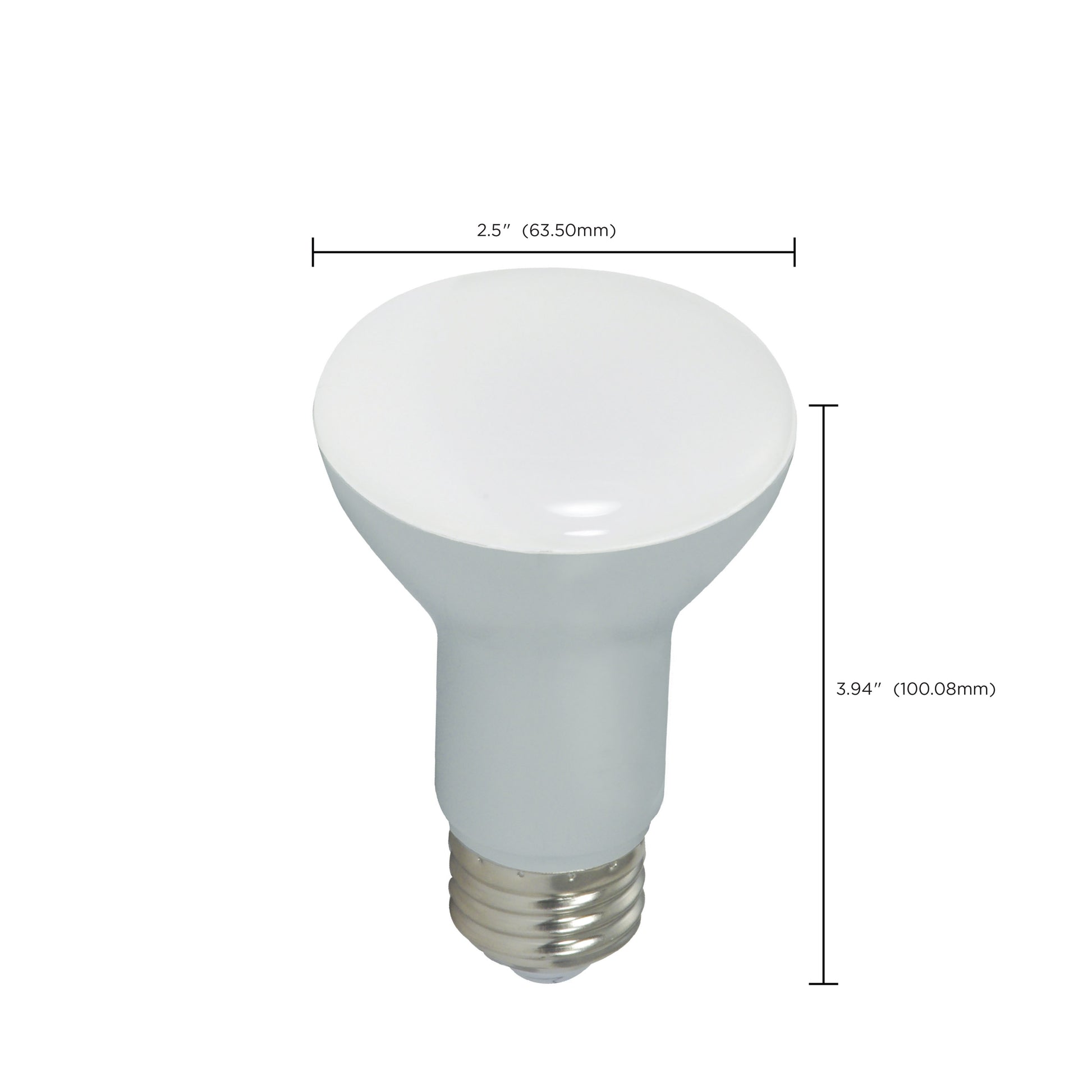 image of 6 Watt - R20 LED - 3000K - Medium base - 120 Volt