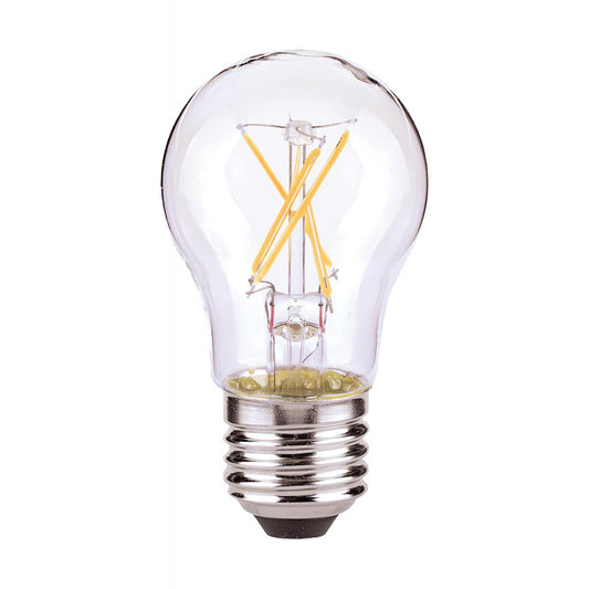 5 Watt A15 LED - Clear - Medium base - 2700K - 120 Volt - Carded