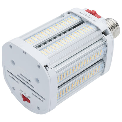 image of LED Shoe Box Lamp - 60/70/80 Wattage Selectable - 3K/4K/5K CCT Selectable - 120-277 Volt - White Finish