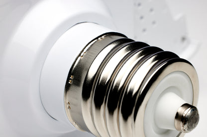 image of LED Shoe Box Lamp - 60/70/80 Wattage Selectable - 3K/4K/5K CCT Selectable - 120-277 Volt - White Finish