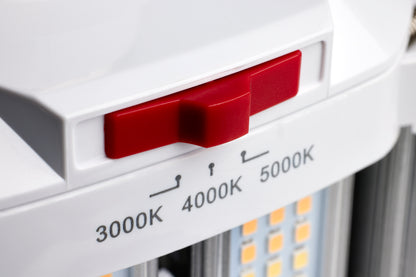 image of LED Shoe Box Lamp - 60/70/80 Wattage Selectable - 3K/4K/5K CCT Selectable - 120-277 Volt - White Finish