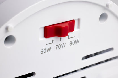 image of LED Shoe Box Lamp - 60/70/80 Wattage Selectable - 3K/4K/5K CCT Selectable - 120-277 Volt - White Finish