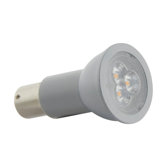 image of 3 Watt - R12 LED - 3000K - Bayonet Single Contact Base - 12 Volt