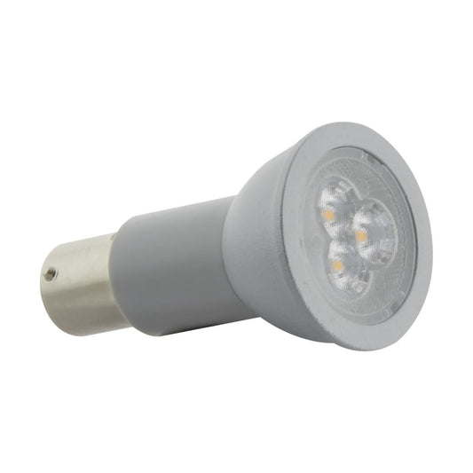 image of 3 Watt - R12 LED - 3000K - Bayonet Single Contact Base - 12 Volt