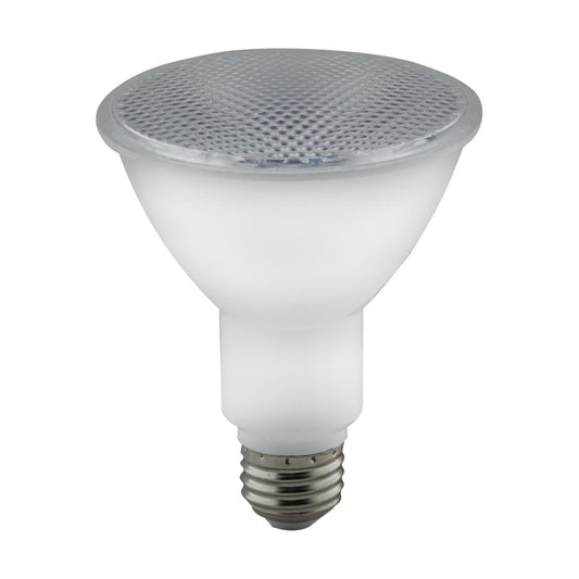 image of 8 Watt - PAR30LN LED - Amber color - 40 deg. Beam Angle - Medium base - 120 Volt - Turtle Friendly