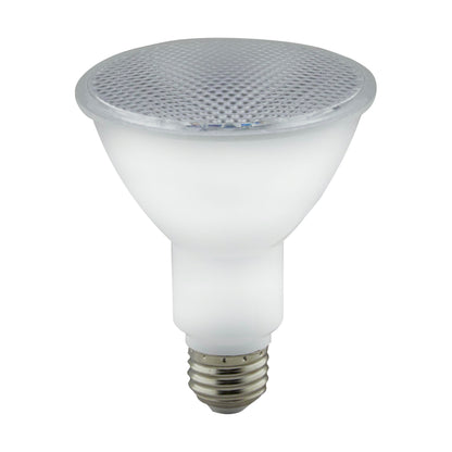 image of 8 Watt - PAR30LN LED - Amber color - 40 deg. Beam Angle - Medium base - 120 Volt - Turtle Friendly