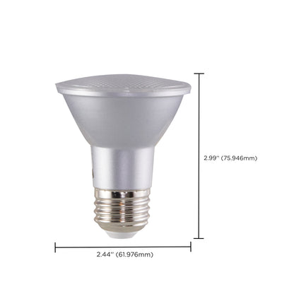 image of 6.5 Watt - PAR20 LED - 2700K - 25 deg. Beam Angle - Medium base - 120 Volt