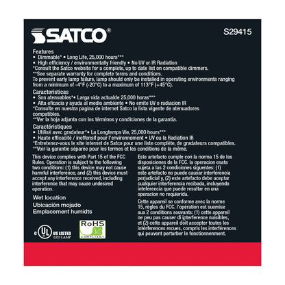 image of 12.5 Watt - PAR30SN LED - 2700K - 40 deg. Beam Angle - Medium base - 120 Volt