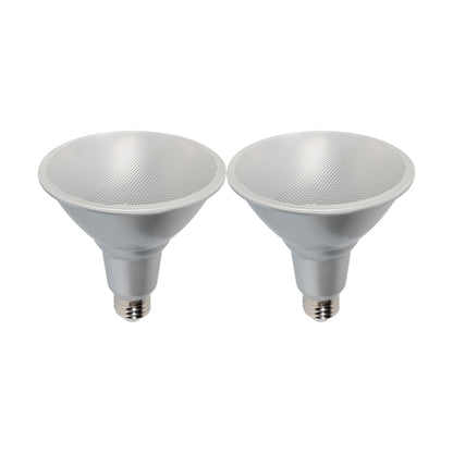 image of 15 Watt - PAR38 LED - 3000K - 60 deg. Beam Angle - Medium base - 120 Volt - 2-Pk