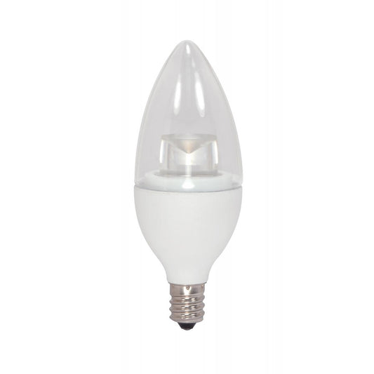 3.5 Watt LED Candle - 2700K - Candelabra base - 120 Volt