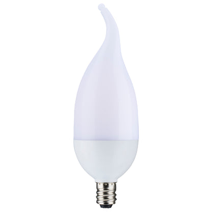 image of 2 Watt LED Flame Bulb - B11 - Candelabra base - 120 Volt