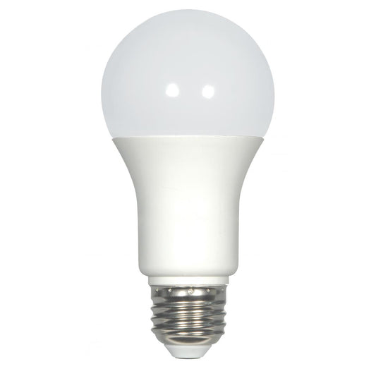 9.8 Watt - A19 LED - 4000K - Medium base - 220 deg. Beam Angle - 120 Volt