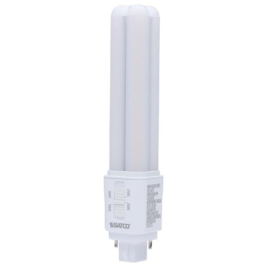 9 Watt LED PL - 27K/3K/35K/4K CCT Selectable - G24d Base - Type B - 120-277 Volt