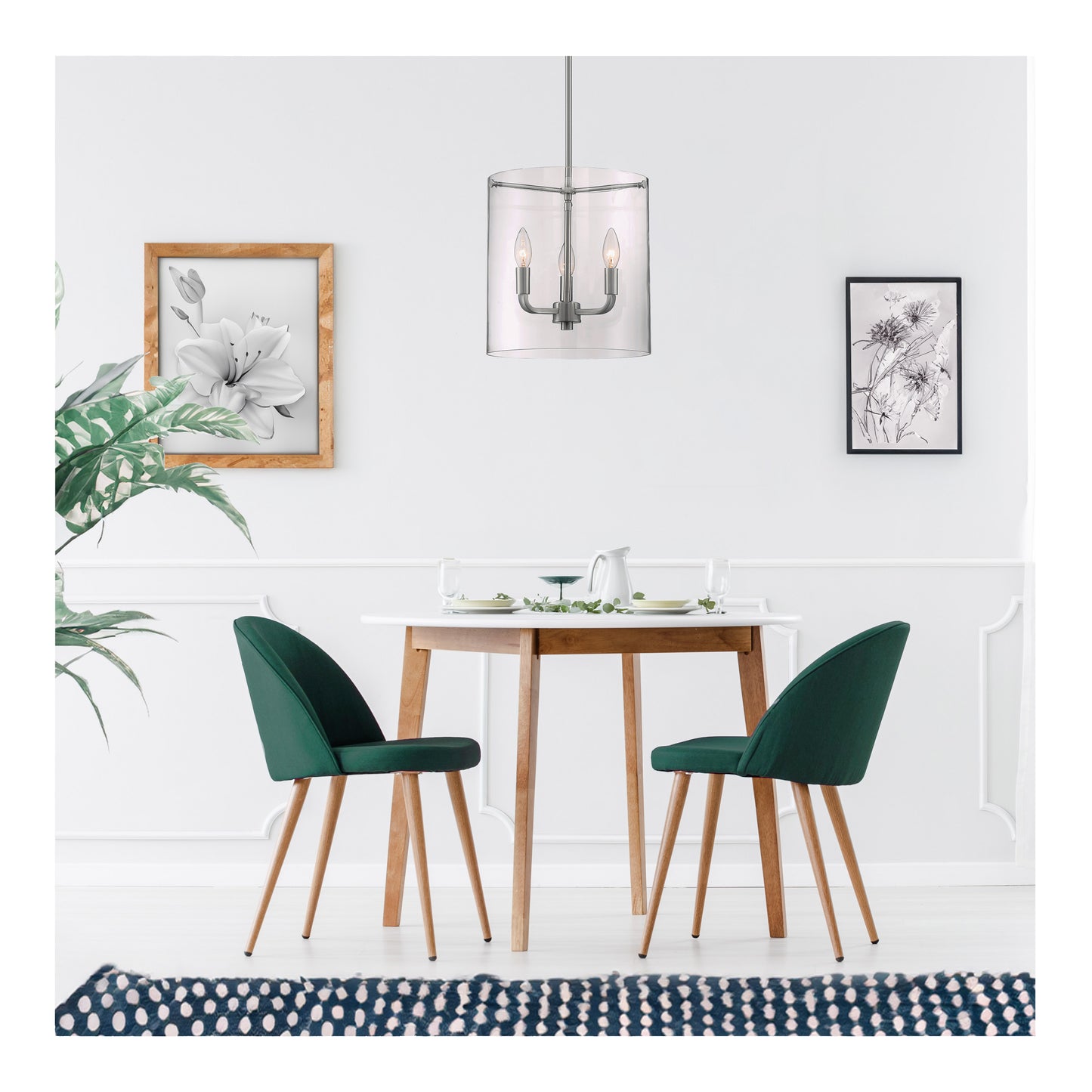 image of 4.5 Watt B11 LED - Clear - Candelabra base - 2700K - 350 Lumens - 120 Volt