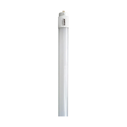 image of 40 Watt - 8 Foot - T8 LED - Single pin base - 3500K - 50000 Average rated hours - 5300 Lumens - Type B - Ballast Bypass - Double Ended Wiring - DLC 5.1