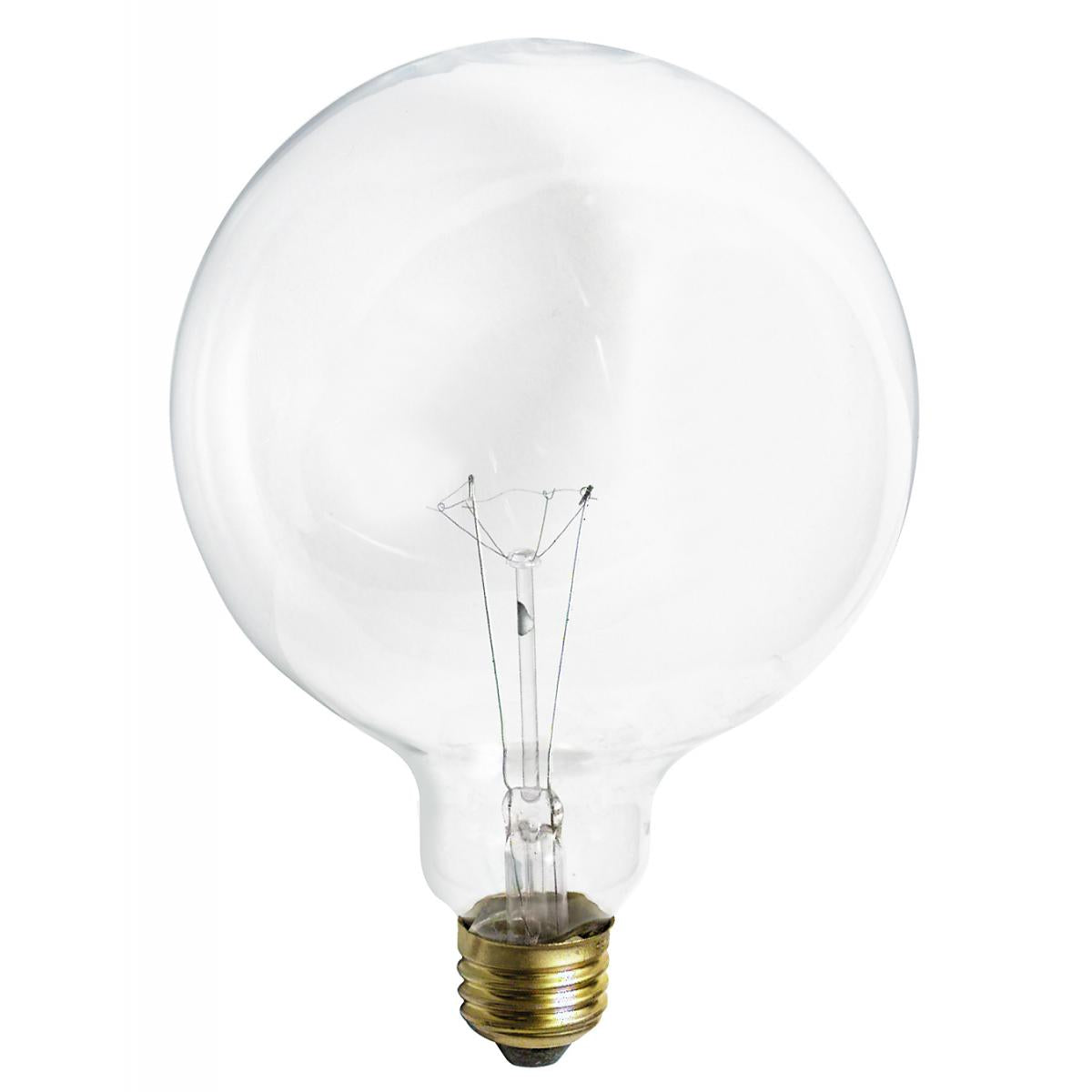 image of 150 Watt G40 Incandescent - Clear - 4000 Average rated hours - 1700 Lumens - Medium base - 120 Volt