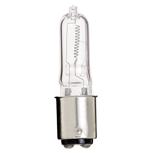 image of 150 Watt - Halogen - T4 1/2 - Clear - 2000 Average rated hours - 2700 Lumens - DC Bay base - 120 Volt