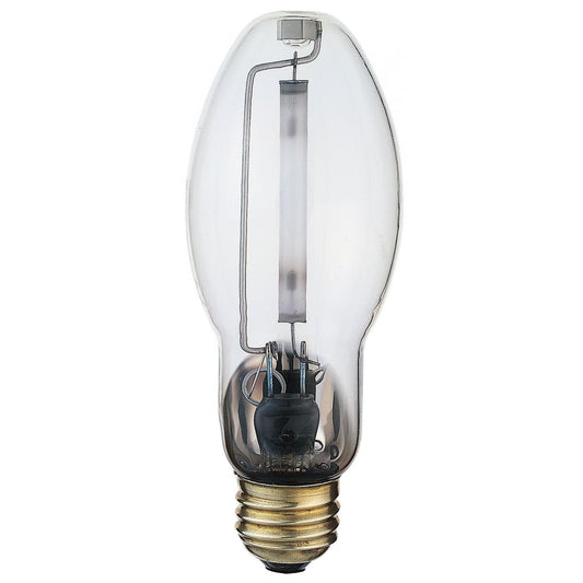 image of 50 Watt - High Pressure Sodium HID - Medium base - ED17 - Clear - 22 CRI - 2100K