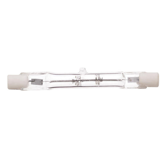 100 Watt - Halogen - T3 - Clear - 1500 Average rated hours - 1650 Lumens - Double Ended base - 78mm - 120 Volt