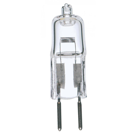 image of 75 Watt - Halogen - T4 - Clear - 2000 Average rated hours - 1350 Lumens - Bi Pin GY6.35 base - 12 Volt