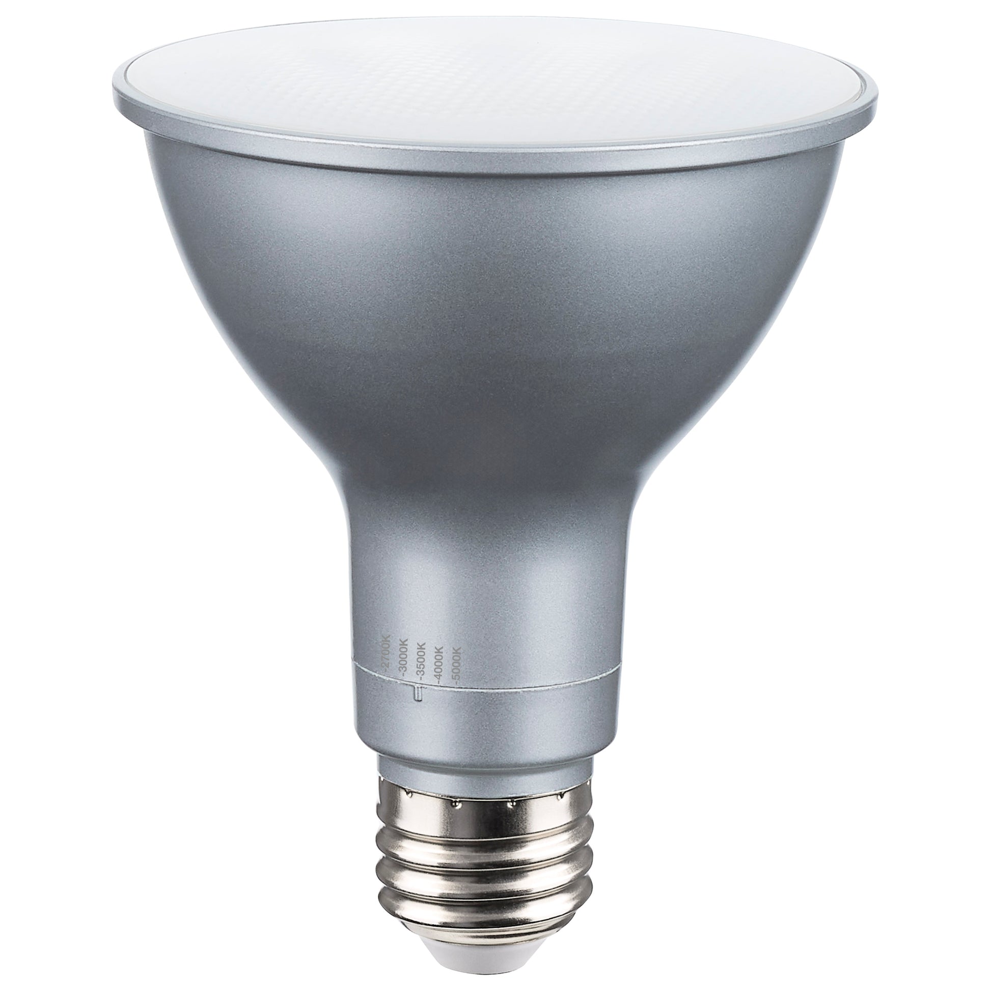 image of 15 Watt PAR30LN High Lumen LED - Long Neck - 27K/30K/35K/40K/50K CCT Selectable - Medium Base - 120 Volt