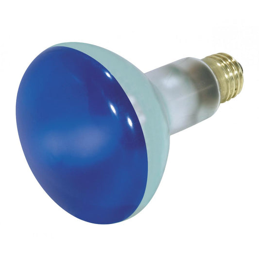 75 Watt BR30 Incandescent - Blue - 2000 Average rated hours - Medium base - 130 Volt