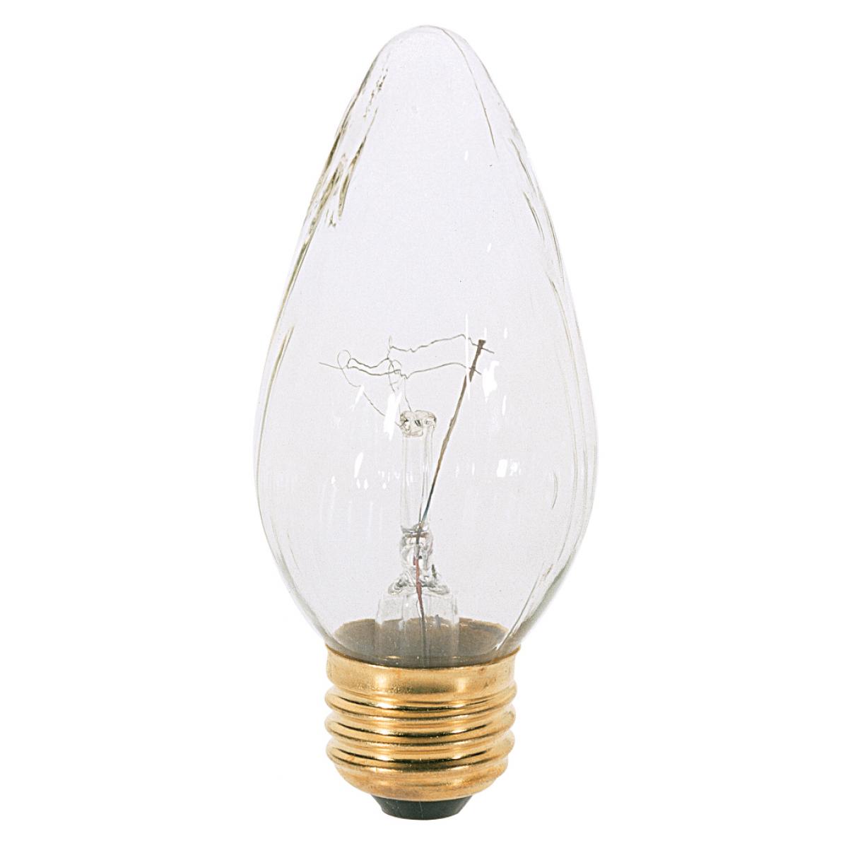 image of 25 Watt F15 Incandescent - Aurora - 1500 Average rated hours - 165 Lumens - Medium base - 120 Volt