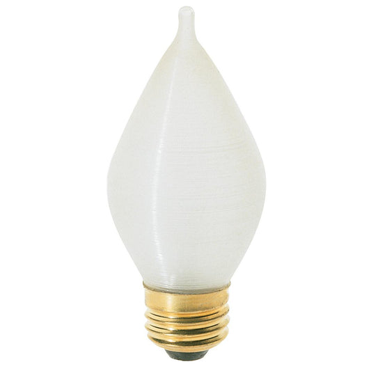 image of 25 Watt C15 Incandescent - Spun White - 4000 Average rated hours - 160 Lumens - Medium base - 120 Volt