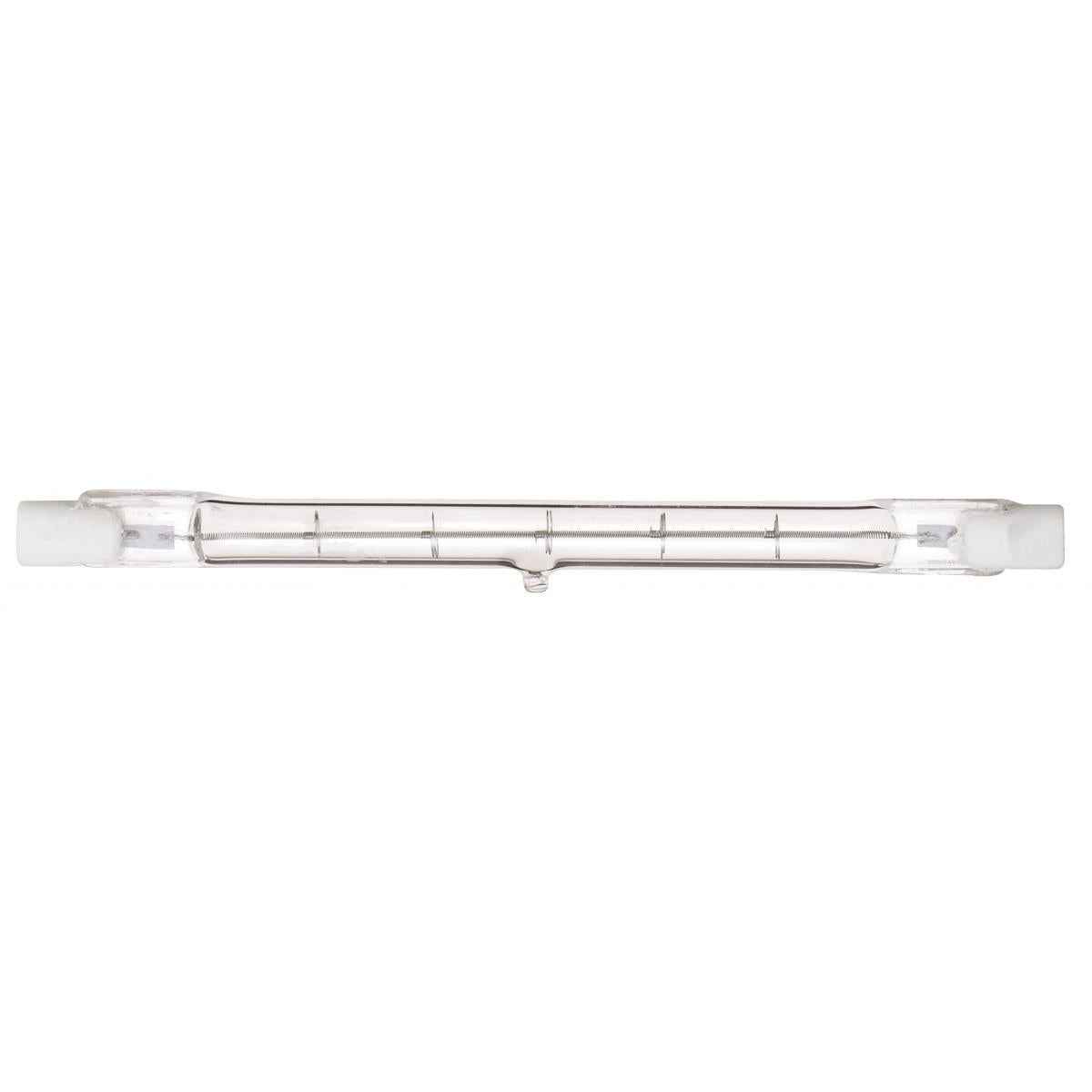 image of 300 Watt - Halogen - T3 - Clear - 1500 Average rated hours - 5300 Lumens - Double Ended base - 120 Volt - Carded