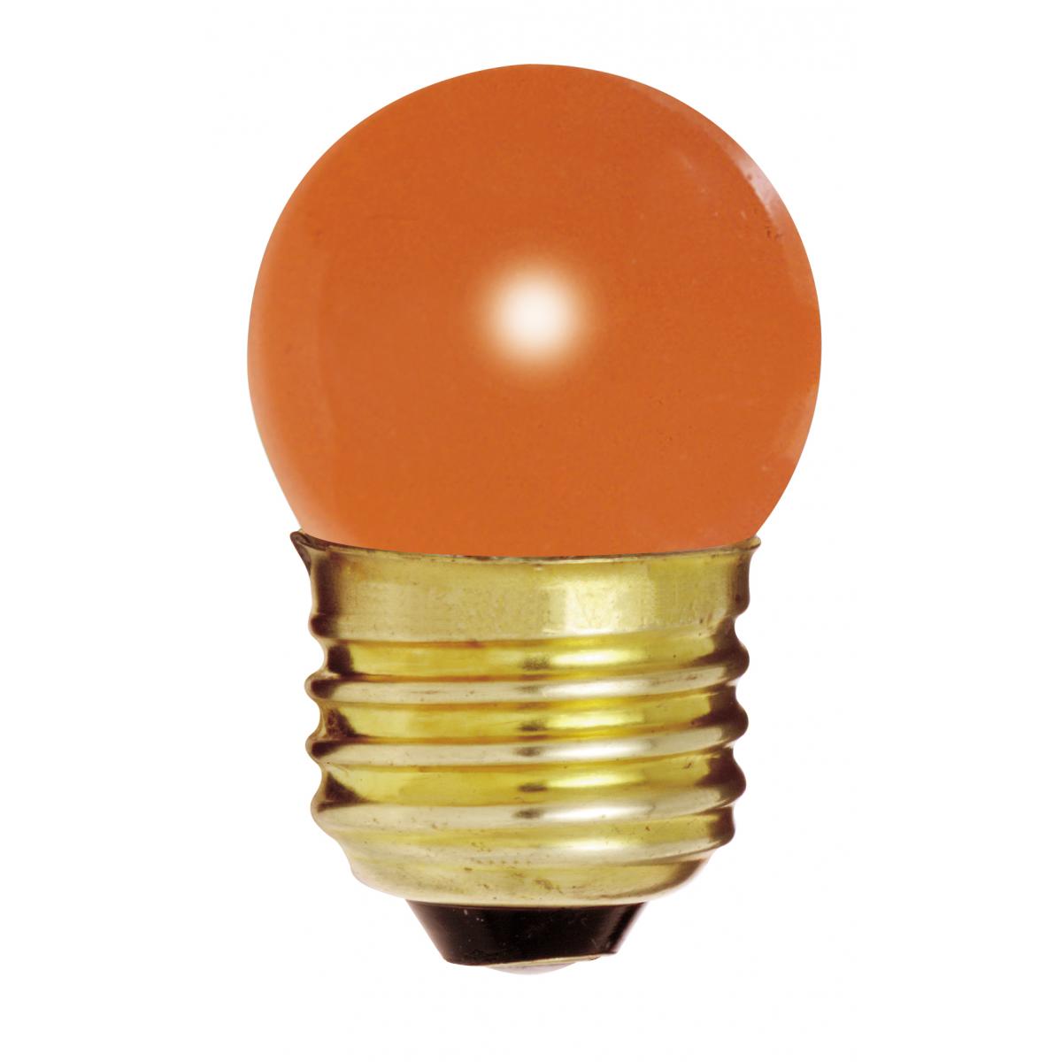 7.5 Watt S11 Incandescent - Ceramic  - 2500 Average rated hours - Medium base - 120 Volt