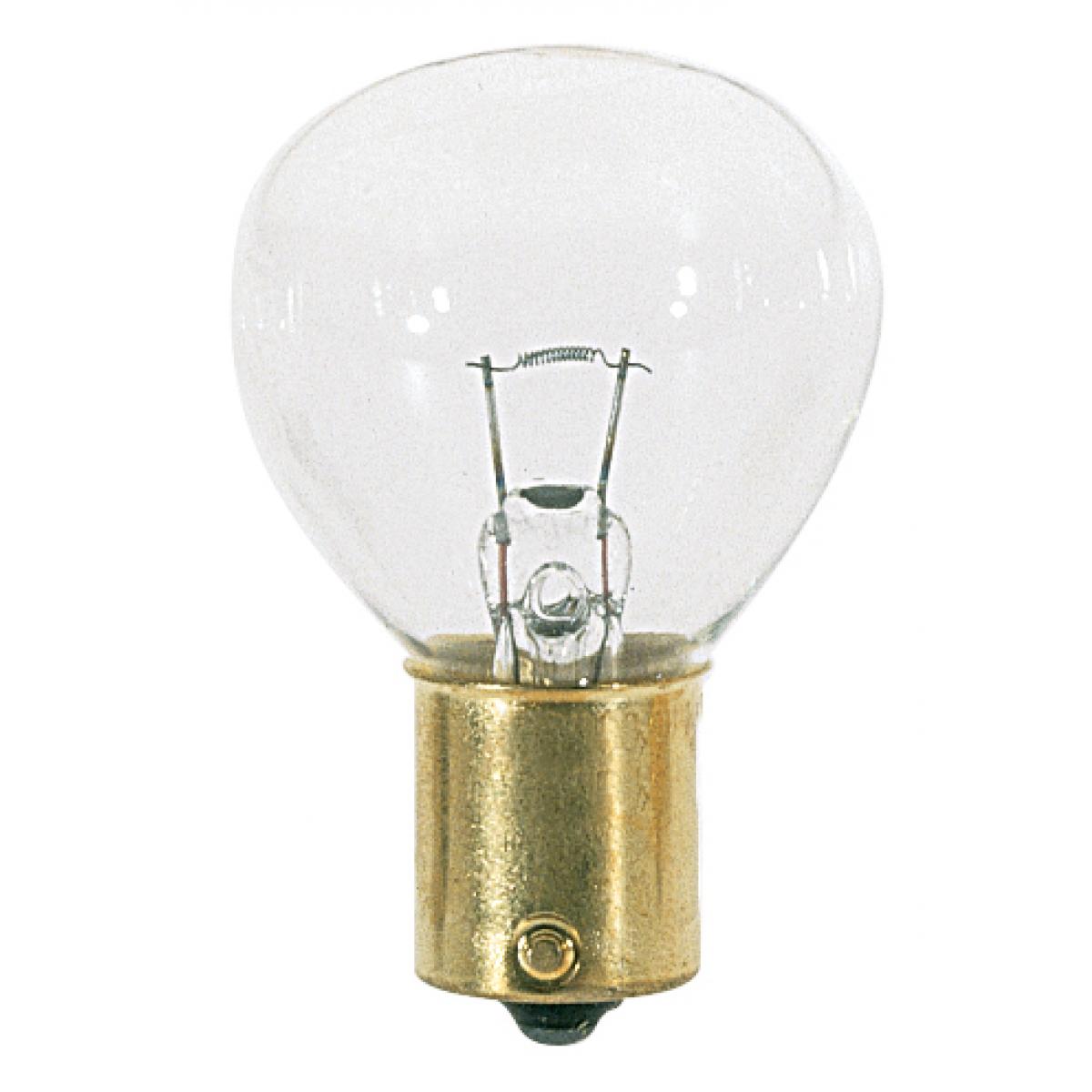 image of 24.24 Watt miniature - RP11 - 200 Average rated hours - Bayonet Single Contact Base - 6.2 Volt - 2-Card