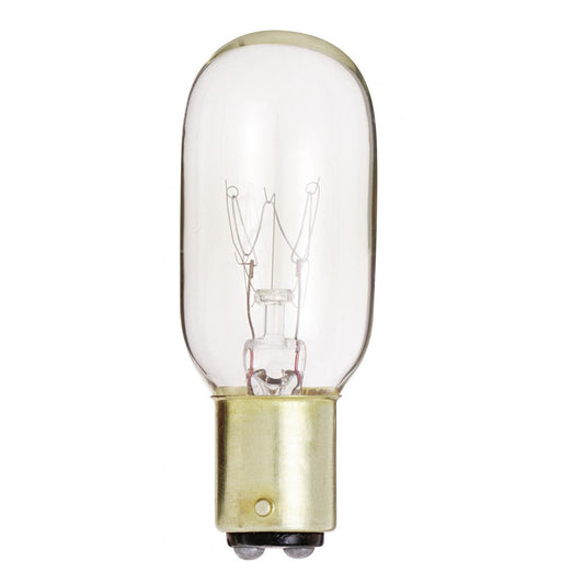 image of 25 Watt T8 Incandescent - Clear - 2500 Average rated hours - 190 Lumens - DC Bay base - 130 Volt