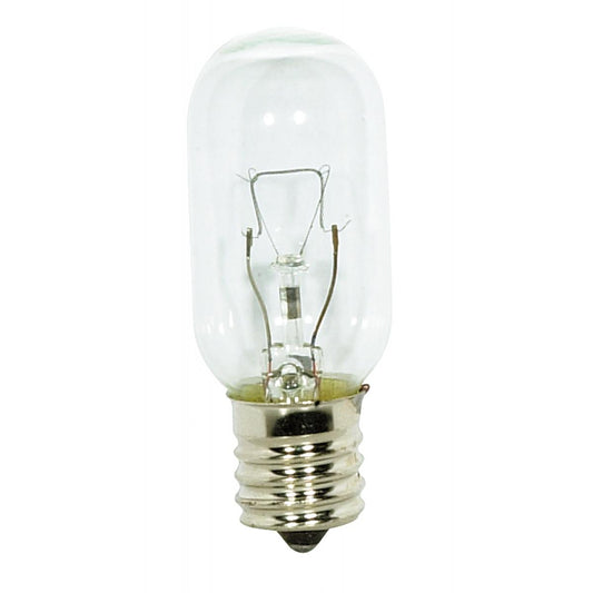 40 Watt T8 Incandescent - Clear - 2000 Average rated hours - 360 Lumens - Intermediate base - 130 Volt - Carded