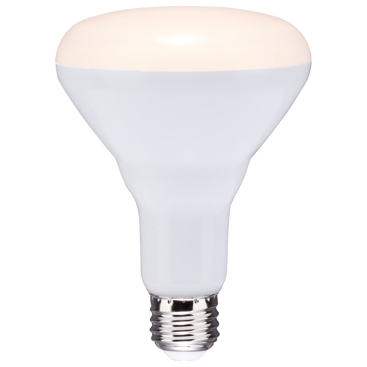 image of 8.5 Watt - BR30 LED - 2700K - 80 CRI - Medium Base - 120 Volts - Dimmable - 48-pack