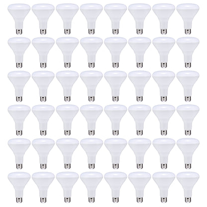 image of 8.5 Watt - BR30 LED - 2700K - 80 CRI - Medium Base - 120 Volts - Dimmable - 48-pack