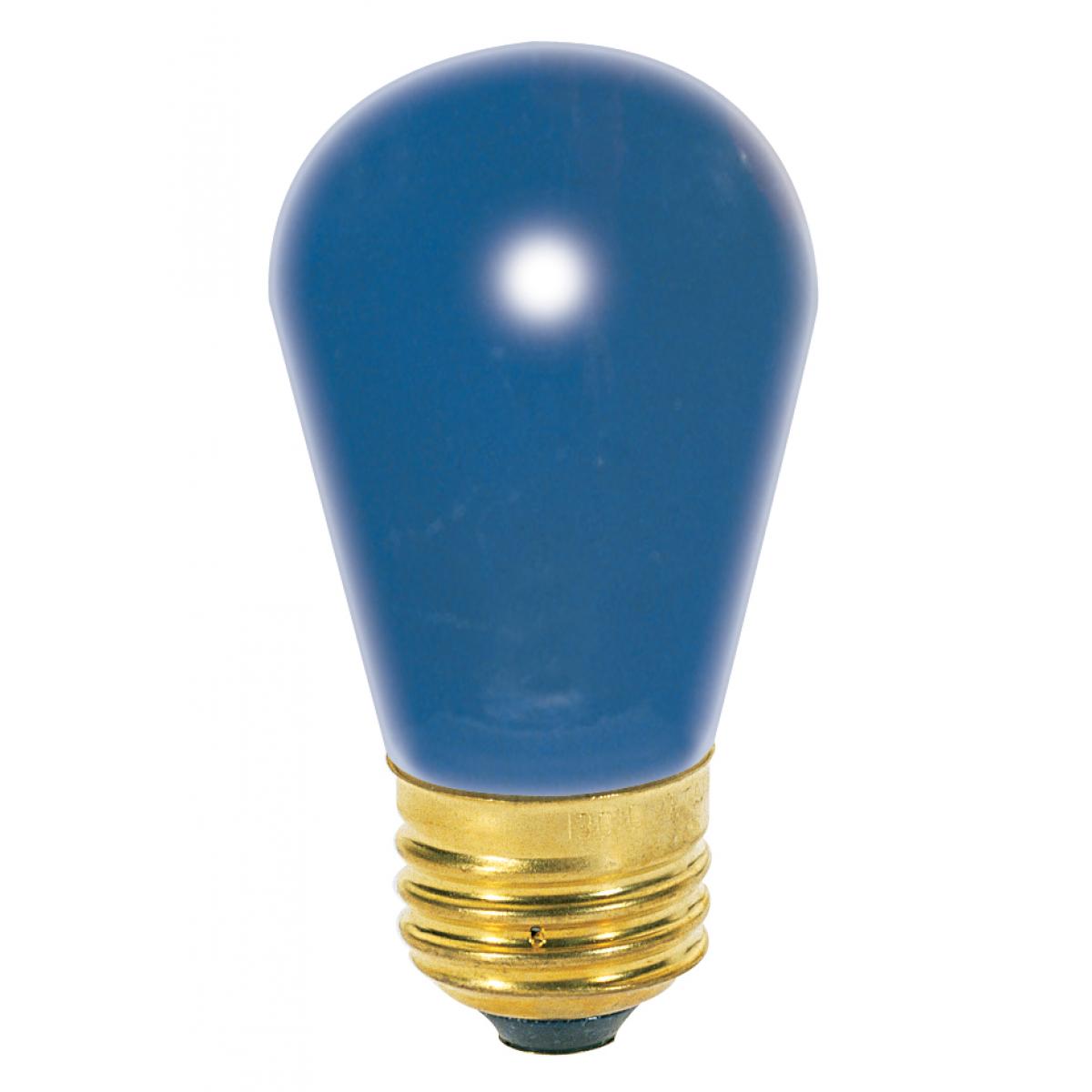 11 Watt S14 Incandescent - Ceramic  - 2500 Average rated hours - Medium base - 130 Volt - 4 Pack