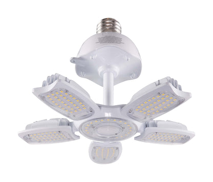 image of 75 Watt LED HID Replacement - 5000K - Mogul Extended base - Adjustable Beam Angle - Type B Ballast Bypass -100-277 Volt