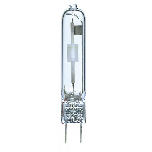 image of 70 Watt - Metal Halide HID - Bi Pin G8.5 base - T4 SE - Clear - 83 CRI - 3000K