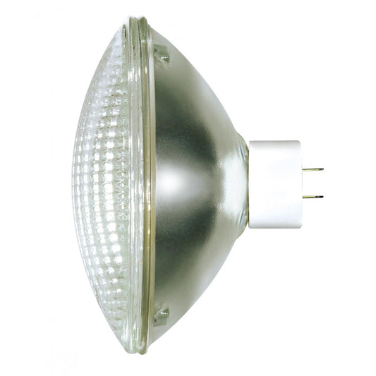 image of 500 Watt sealed beam - PAR64 - 2000 Average rated hours - 6500 Lumens - Mogul End Prong base - 120 Volt