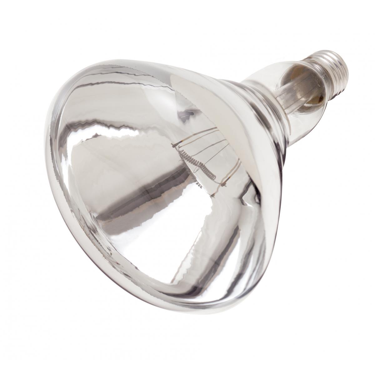 image of 375 Watt R40 Incandescent - Clear Heat - 5000 Average rated hours - Medium base - 120 Volt