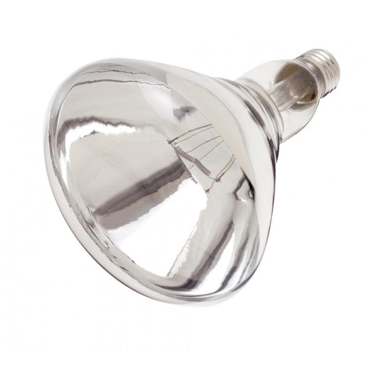 image of 375 Watt R40 Incandescent - Clear Heat - 5000 Average rated hours - Medium base - 120 Volt
