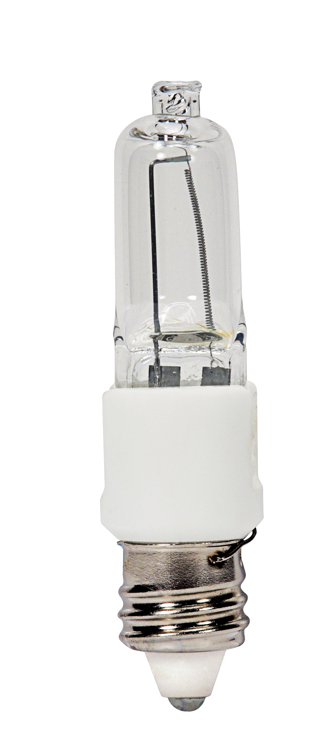 image of 60 Watt - Halogen / Excel - T3 - Clear - 3000 Average rated hours - 960 Lumens - Mini Candelabra base - 120 Volt
