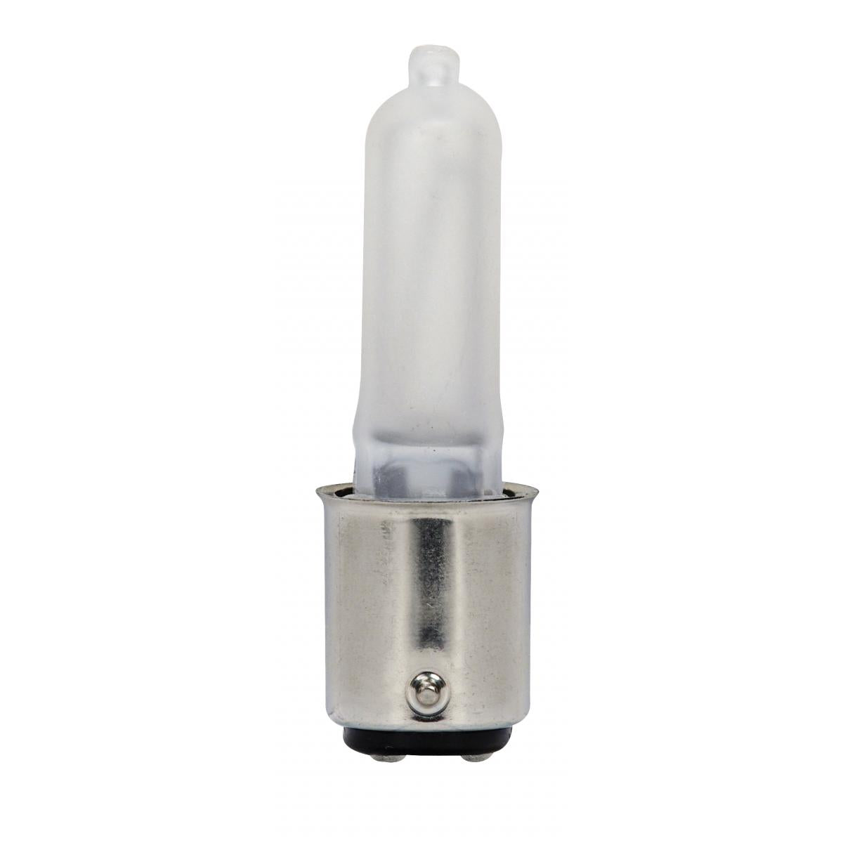 image of 40 Watt - Halogen / Excel - T3 - Frosted - 3000 Average rated hours - 560 Lumens - DC Bay base - 120 Volt